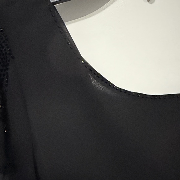 Sandra Darren Black Women's Blouse - Picture 5 of 10